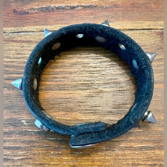 Leather Cuffs x5 | Punk / Metal Music | Rock Star Style | Genuine Leather - Picture 11 of 15